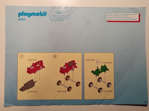 Playmobil bauanleitung 4141 - playmobil,