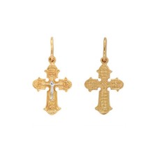 4325 Kreuz Anhänger orthodox