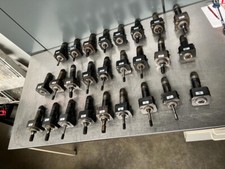 1x Axial angetriebenes Werkzeug VDI 40 mit Spannzangen Traub, Gildemeister