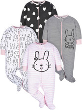 Baby Mädchen 4er Pack Sleep