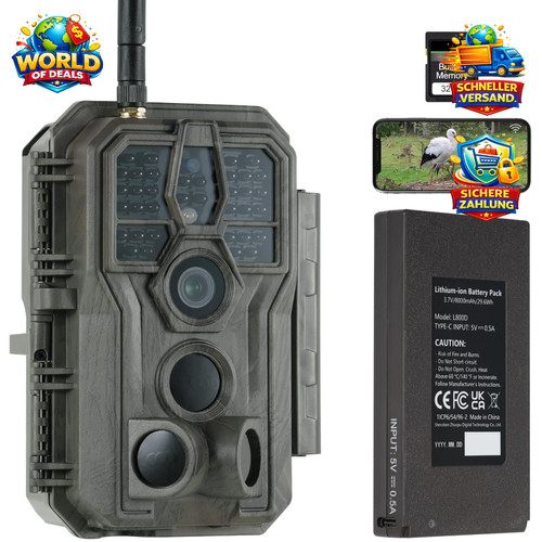 Wildkamera wlan 64mp - wildkamera,