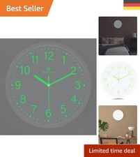 Lautlose 30 cm Wanduhr in