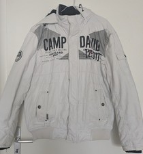 Camp David Green Herren Jacke, Weiß, Größe XXL