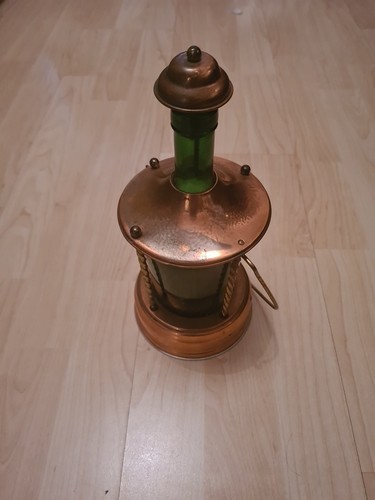 Vintage spieluhr schiffslampe - vintage,
