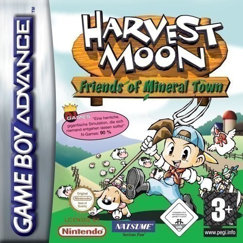 Harvest moon mineral town - moon:,