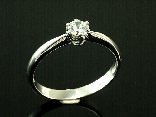 925 silber ring - silber, weißem