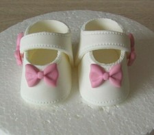 Babyschuhe Fondant Taufe