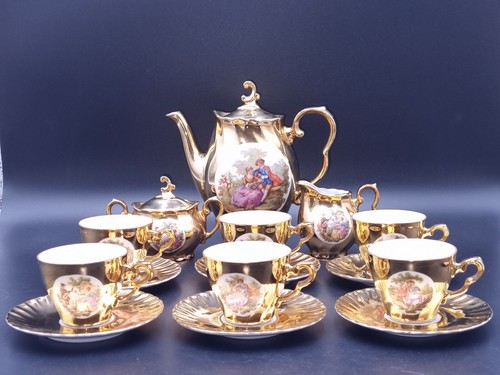 Bavaria kaffeeservice gold - kaffeeservice,