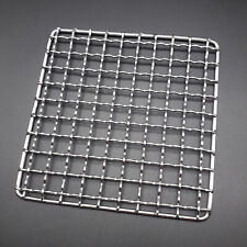 Barbeque Grillrost Edelstahl Survival Bushcraft Grill Rechteckig 13 x 13 cm BBQ