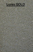 Handarbeitsstoff Lurex gold