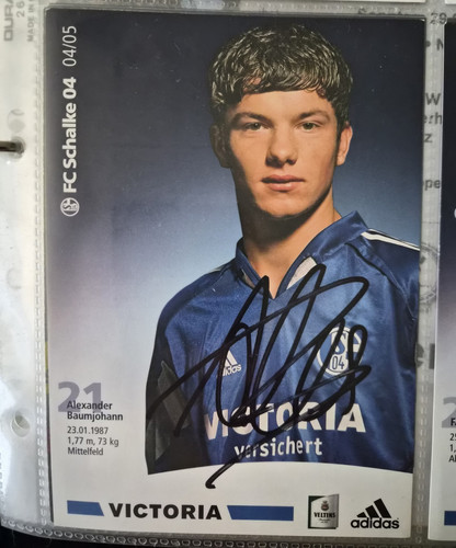 Schalke autogrammkarten - schalke,