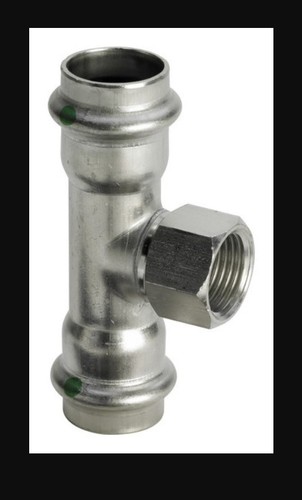 Viega sanpress inox stück - viega, t-stück