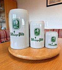 4 Bierkrüge Bitburger Pils 2