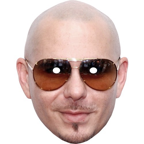 Pitbull mit brille rapper - mit, card