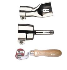 Leister Triac S/ST/AT Düsenset (2) Breitschlitzdüse, Rohrdüse, Andrückrolle