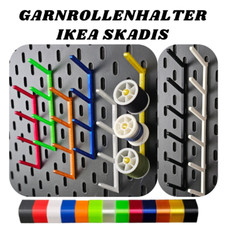 Garnrollenhalter passend für IKEA SKADIS Rollen Halter - verschiedene Farben