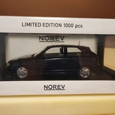 OPEL Astra GSI - F-Modell 3-Türer Sport blau blue 1992  Norev 1:18 Modellauto