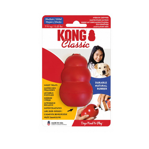 Kong classic kauspielzeug - kong,