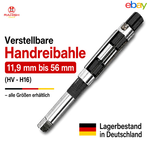 Verstellbare handreibahle 9 - verstellbare,