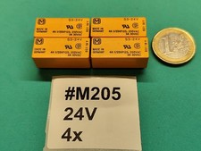 4x Panasonic S3-24V Relais 24VDC 2xUM 4A 2880R 220VDC 250VAC Relais Print Omron