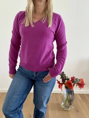 Lilafarbener pullover 100 - pullover, 100%