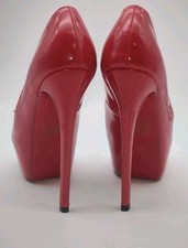 Plateau High Heel Lackpumps