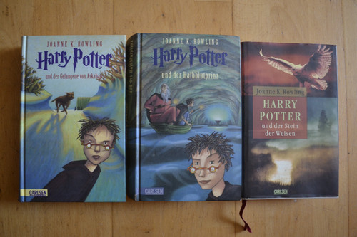 Harry potter drei gebundene - drei,