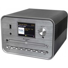 Soundmaster ICD1050SW - Internetradio - WLAN DAB+ - silber