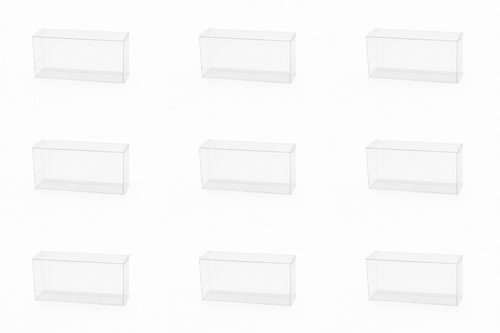 9er set schachtel transparent - schachtel,