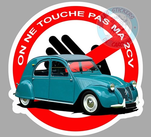 Aufkleber duche citroen - ps,