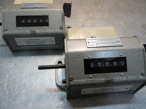 Elektro mechanisches zählwerk - mechanisches,