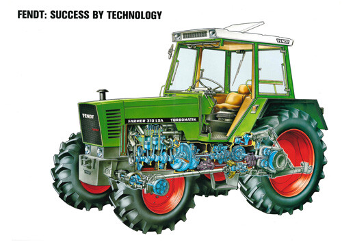 Oldtimer fendt bauer - a3,