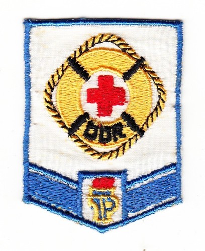 Ddr aufnäher abzeichen drk - aufnäher,