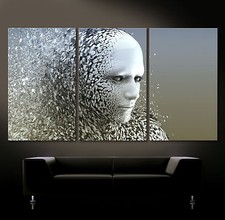 ABSTRACT CHARACTER Leinwand