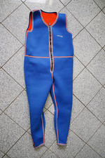 Vintage, Neopren Latzhose „CAMARO“ Blau, Gr. ca. L