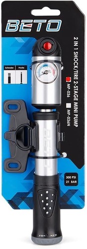 Mini fahrradpumpe metall - mini,