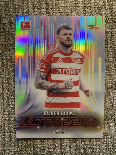 Oliver burke topps - oliver, chrome