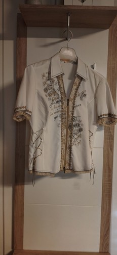 Biba bluse weiß - biba, gold