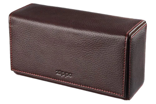 Zippo reisebox leder - reisebox,