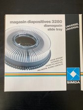 Dia Magazin für Diaprojektor, Rundmagazin 3280 von Simda, verschiedene Farben