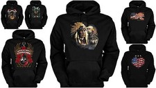 Country Usa Kapuzensweater - Hoodie Indianer / Western / Country Kapuzenpulli