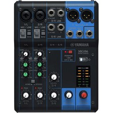 Yamaha MG06 - 6 Kanal Studio