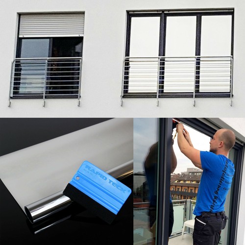 Spiegelfolie fensterfolie - spiegelfolie,