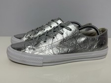 Converse Chucks Metallic Leder Gr 40 Sneakers Halbschuhe Low Top 7908