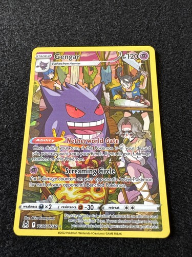 Pokemon karte gengar - karte,
