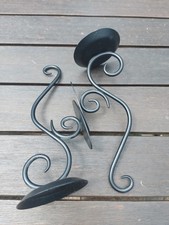 Metall Wand-Kerzenhalter Partylite Kaminzauber