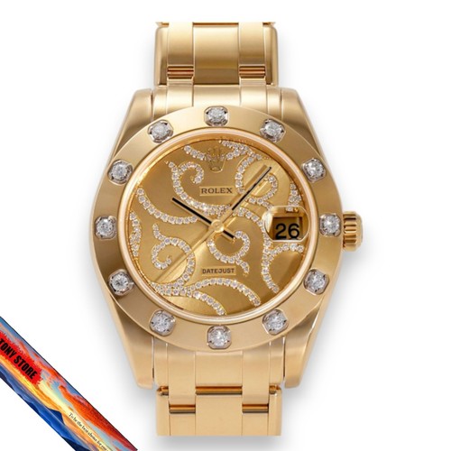 Rolex datejust pearlmaster - rolex, 34