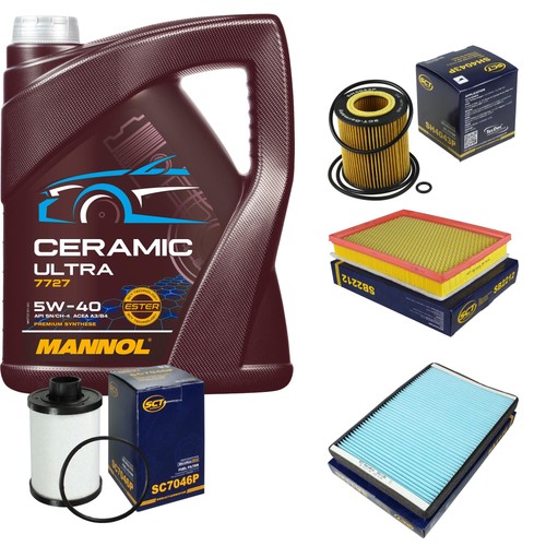 Sct inspektionspaket mannol - 5l,