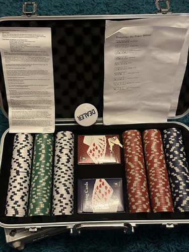 Pokerkoffer poker set - pokerkoffer, poker-set