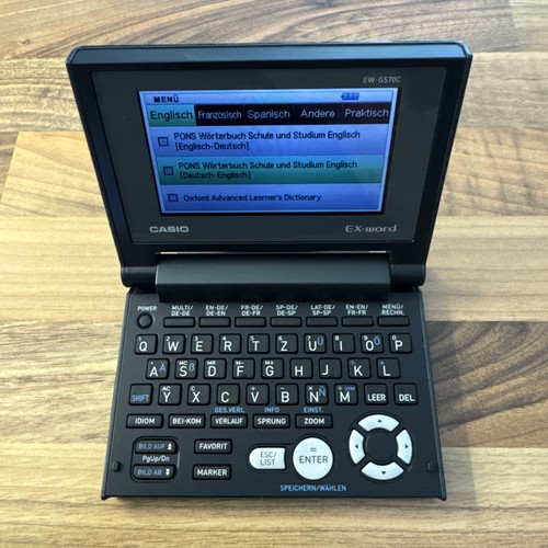 Casio word g570c - ex-word, ew-g570c